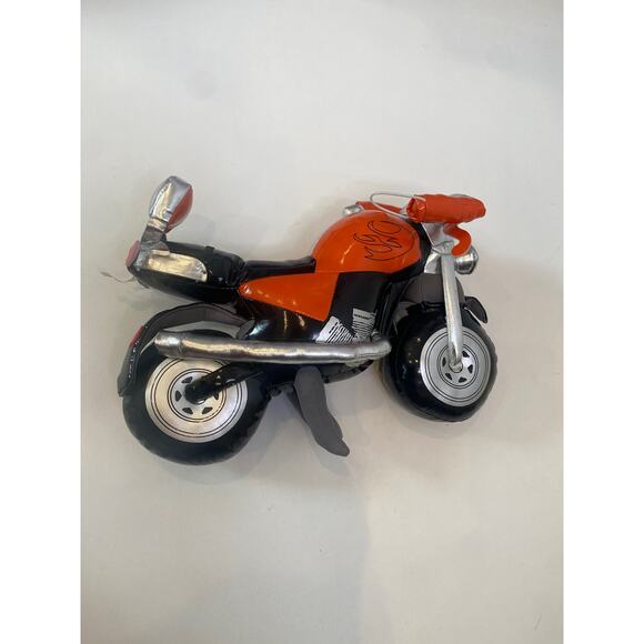 Build-A-Bear Workshop Harley-Davidson Motorcycle Plush Toy Accessory Orange - Picture 1 of 10